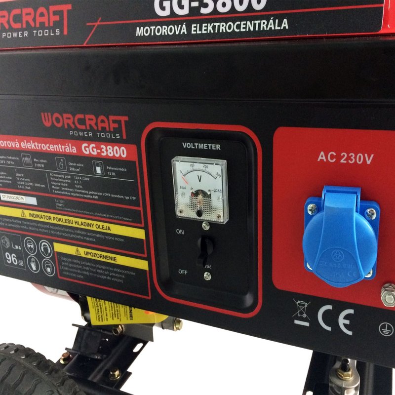 Generator benzina Worcraft GG-3800,